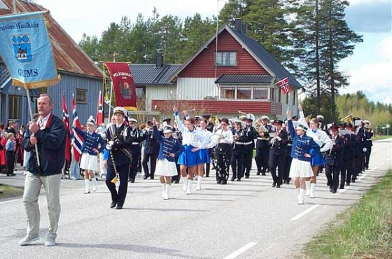 Gruvöns musikkår i Elverum 2003
