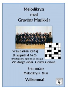 Melodikryssaffisch