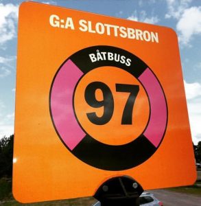 båtbusshållplats