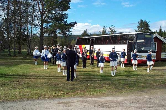 Gruvöns musikkår i Elverum 2003