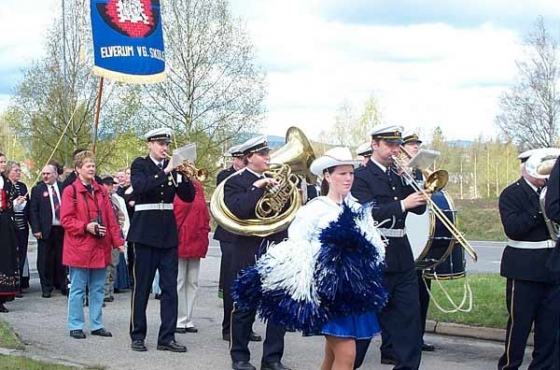Gruvöns musikkår i Elverum 2003
