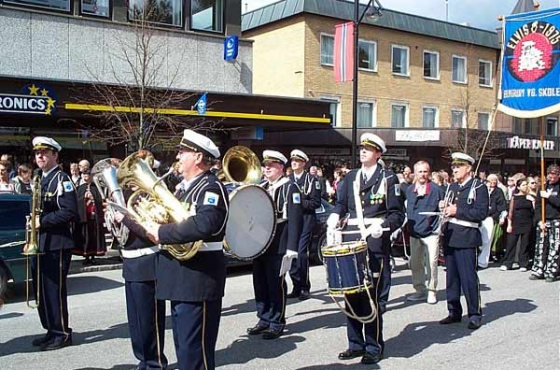 Gruvöns musikkår i Elverum 2003