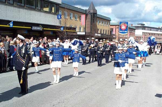 Gruvöns musikkår i Elverum 2003