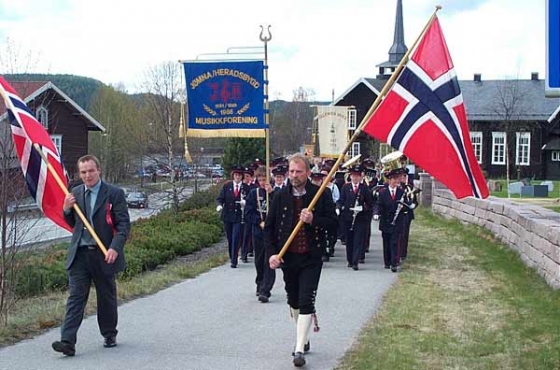 Gruvöns musikkår i Elverum 2003