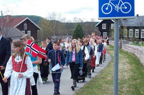 Gruvöns musikkår i Elverum 2003