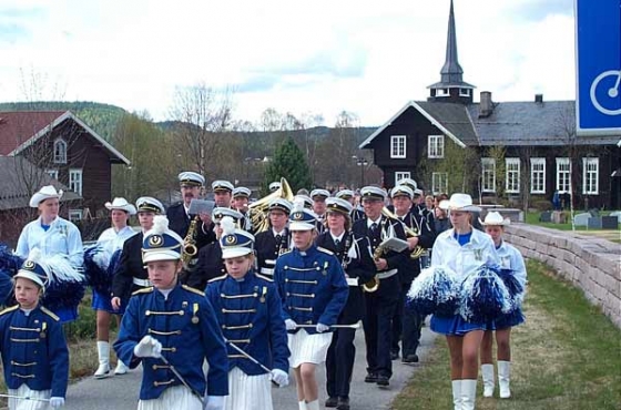 Gruvöns musikkår i Elverum 2003