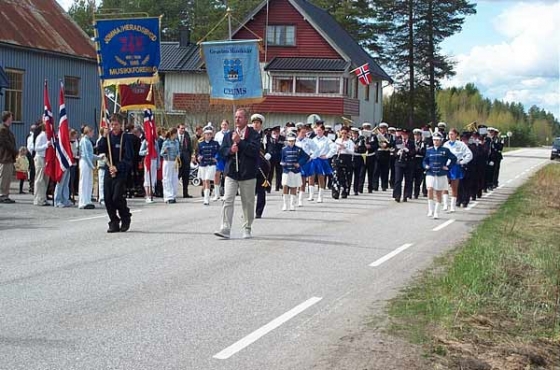 Gruvöns musikkår i Elverum 2003