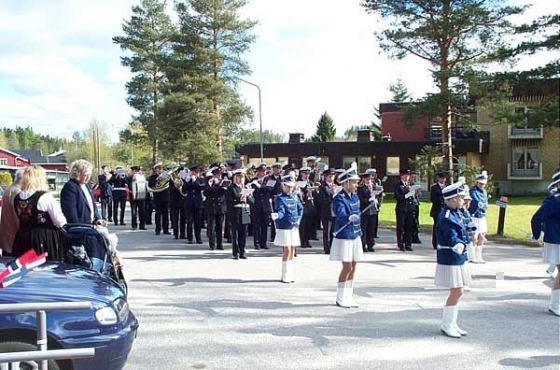 Gruvöns musikkår i Elverum 2003