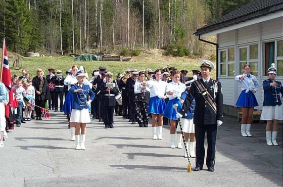 Gruvöns musikkår i Elverum 2003