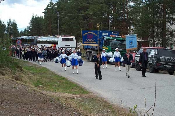 Gruvöns musikkår i Elverum 2003