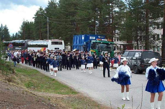 Gruvöns musikkår i Elverum 2003