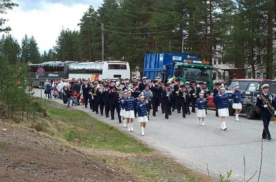 Gruvöns musikkår i Elverum 2003