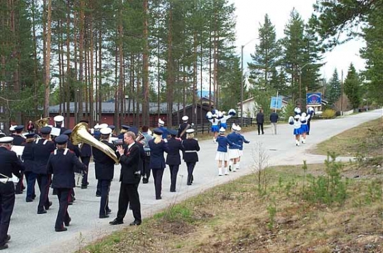Gruvöns musikkår i Elverum 2003
