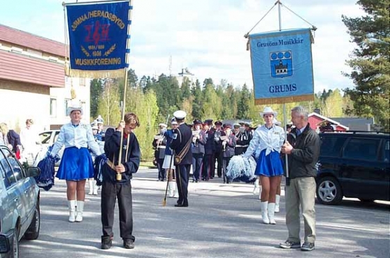 Gruvöns musikkår i Elverum 2003