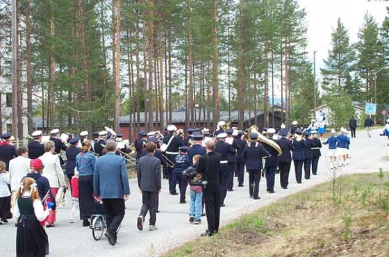 Gruvöns musikkår i Elverum 2003