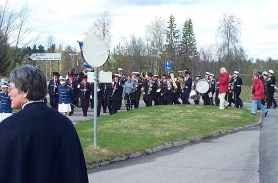 Gruvöns musikkår i Elverum 2003