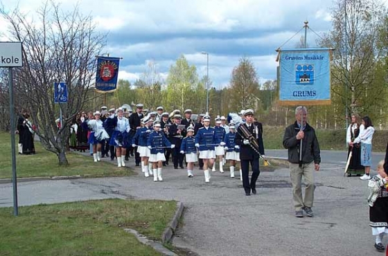 Gruvöns musikkår i Elverum 2003