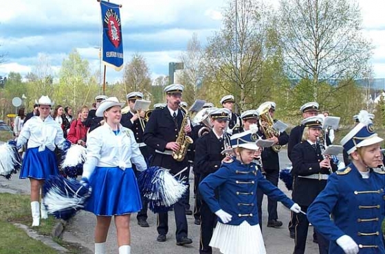 Gruvöns musikkår i Elverum 2003
